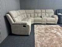Wyatt Corner Sofa with Wireless Charging & Drink Consoles