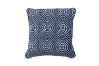 Occasional  Poppy Footstool & Cushion Set - Navy
