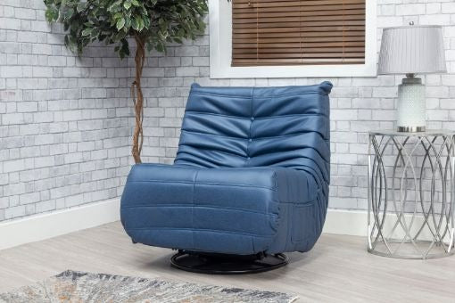 Occasional Capri Swivel Rocker Recliner - Marine