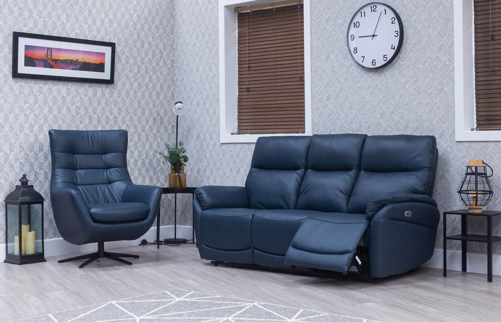 Orbit Navy from Denis McGinley Furniture